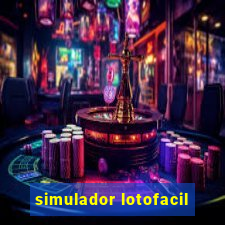 simulador lotofacil