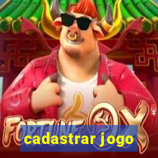 cadastrar jogo