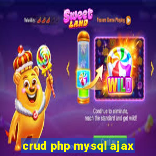 crud php mysql ajax