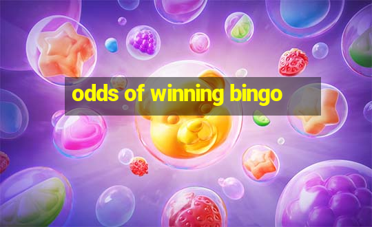 odds of winning bingo