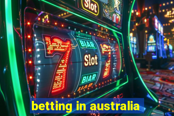 betting in australia