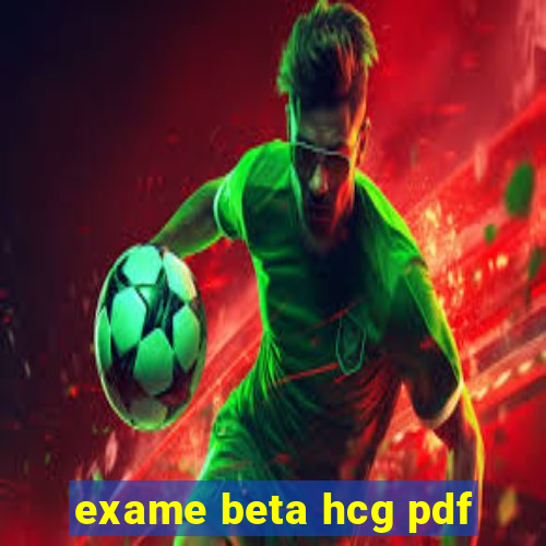 exame beta hcg pdf