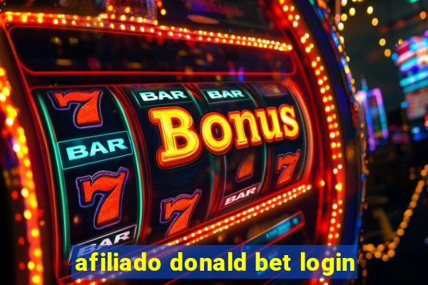 afiliado donald bet login