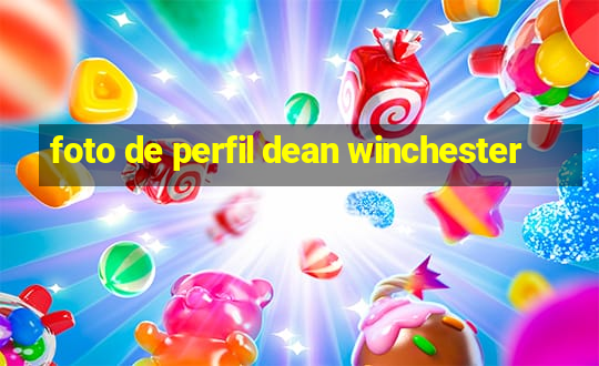 foto de perfil dean winchester