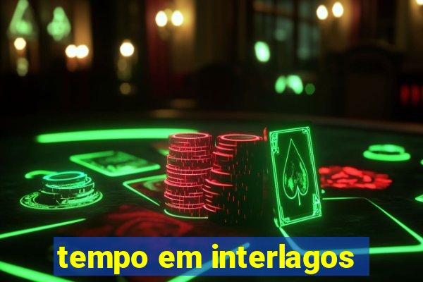 tempo em interlagos