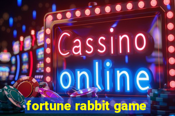 fortune rabbit game