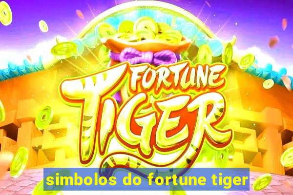 simbolos do fortune tiger