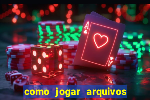 como jogar arquivos na nuvem