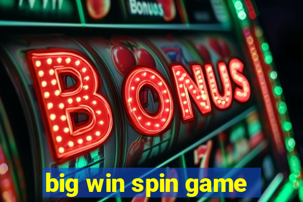 big win spin game