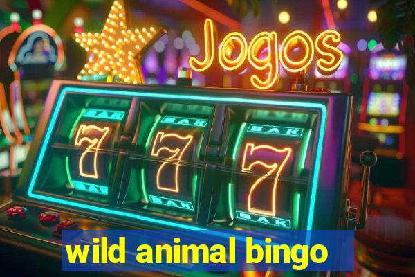 wild animal bingo