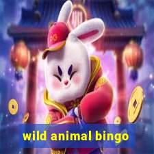 wild animal bingo