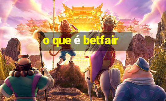 o que é betfair