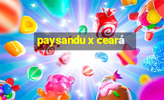 paysandu x ceará