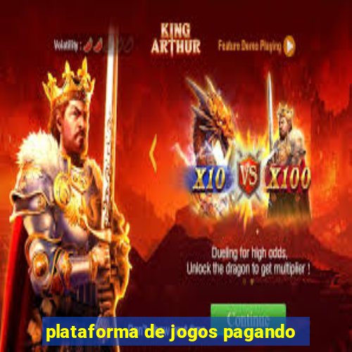 plataforma de jogos pagando