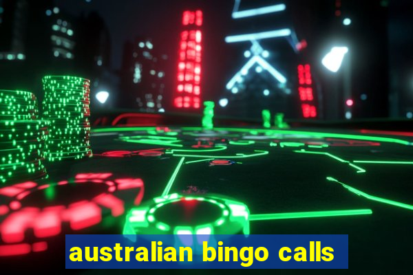 australian bingo calls