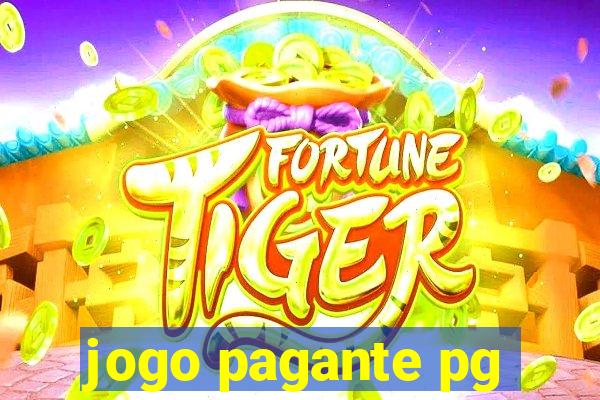 jogo pagante pg