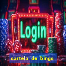 cartela de bingo do alfabeto para imprimir