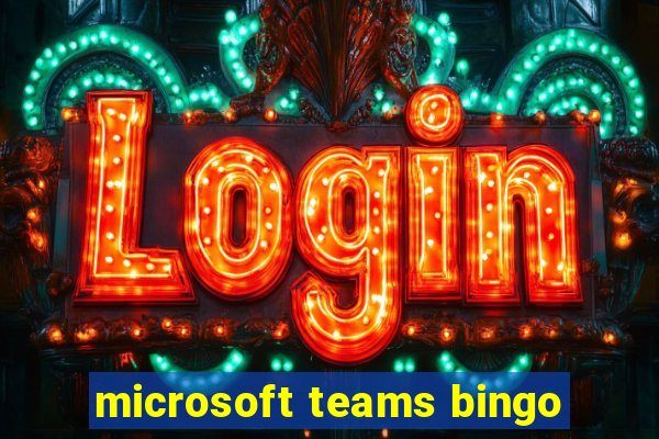 microsoft teams bingo