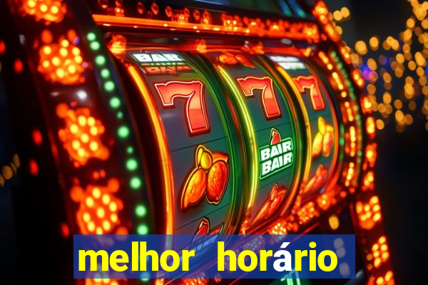 melhor horário para jogar fortune coelho hoje