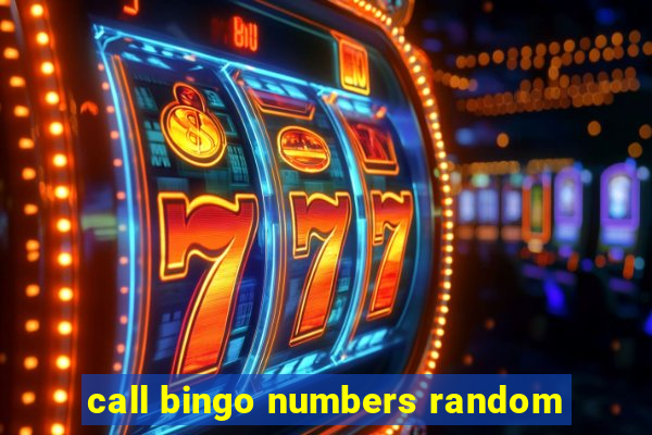 call bingo numbers random