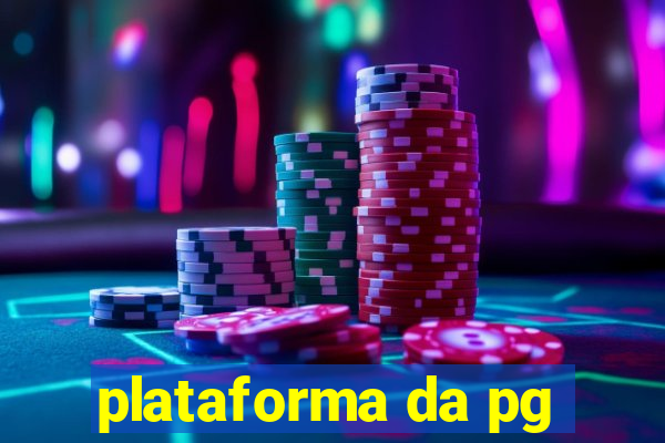 plataforma da pg