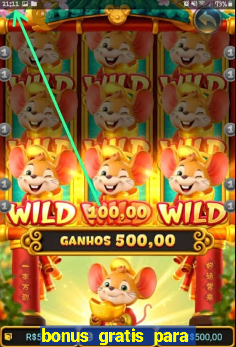 bonus gratis para jogar fortune tiger