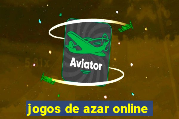 jogos de azar online