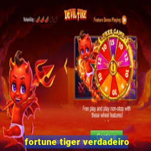 fortune tiger verdadeiro