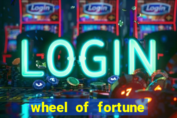 wheel of fortune slots machine