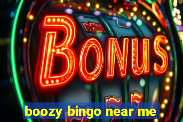 boozy bingo near me