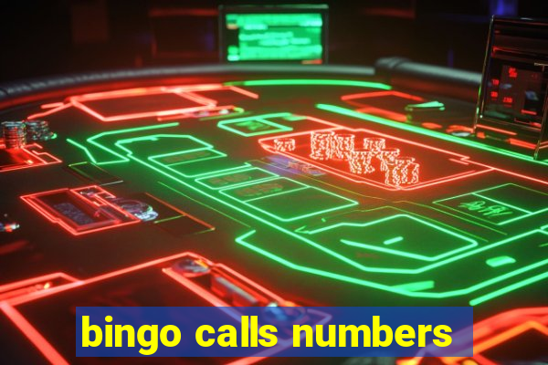 bingo calls numbers