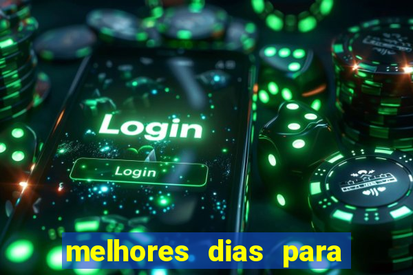 melhores dias para jogar fortune tiger