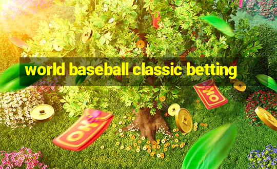 world baseball classic betting