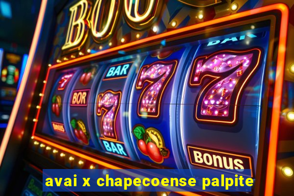 avai x chapecoense palpite