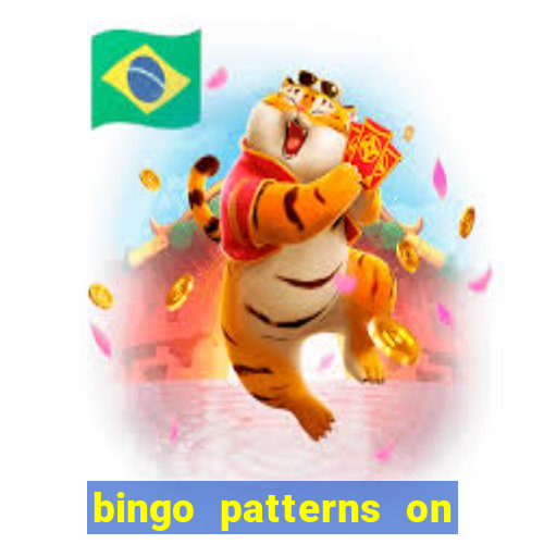 bingo patterns on slot machines