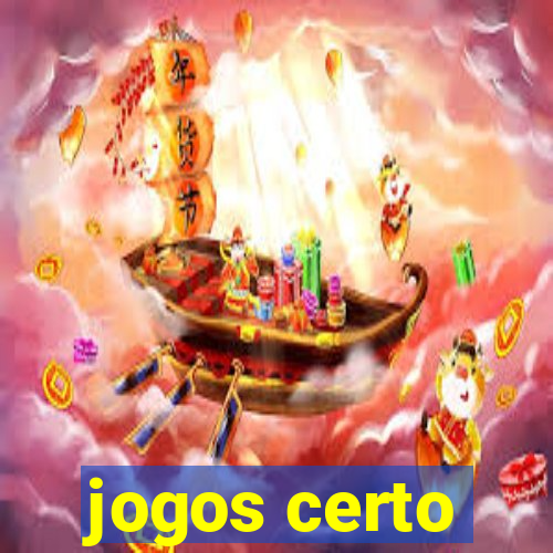 jogos certo