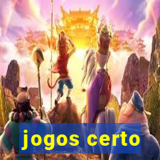 jogos certo