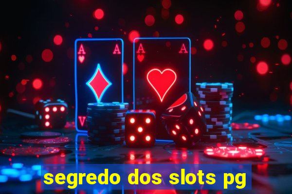 segredo dos slots pg