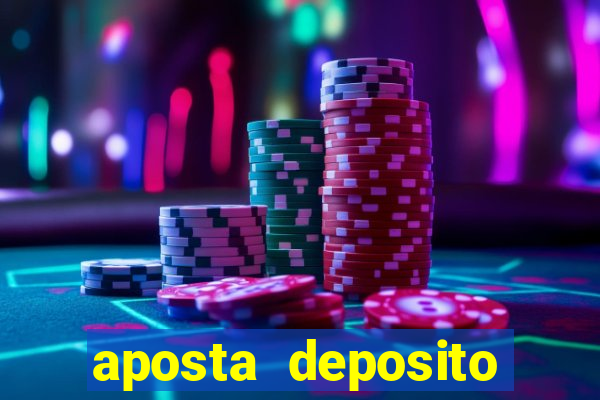 aposta deposito minimo 1 real