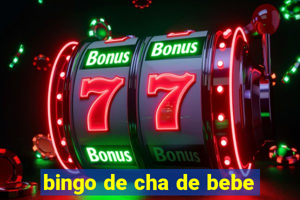 bingo de cha de bebe