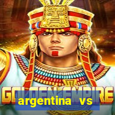 argentina vs colombia ao vivo