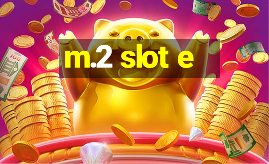 m.2 slot e