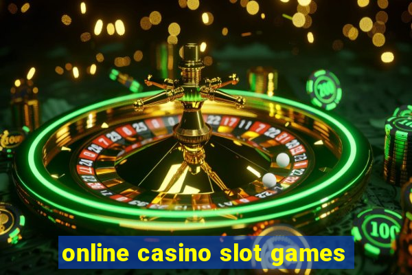 online casino slot games