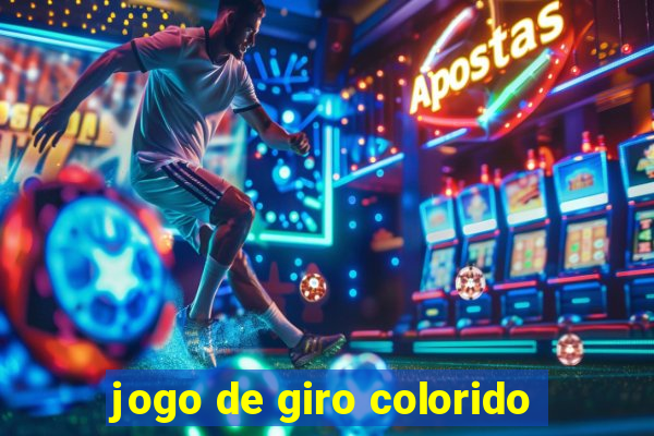 jogo de giro colorido