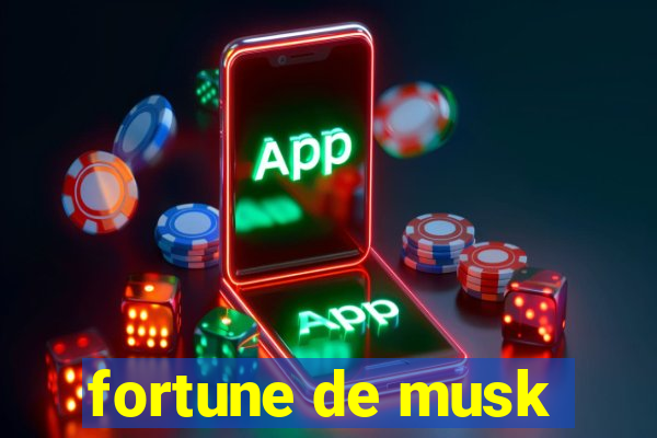 fortune de musk