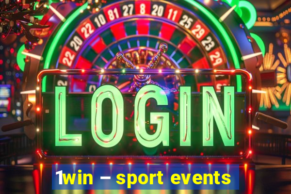 1win – sport events