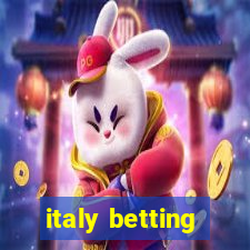 italy betting