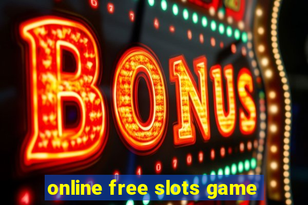 online free slots game