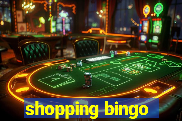 shopping bingo