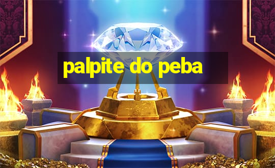 palpite do peba